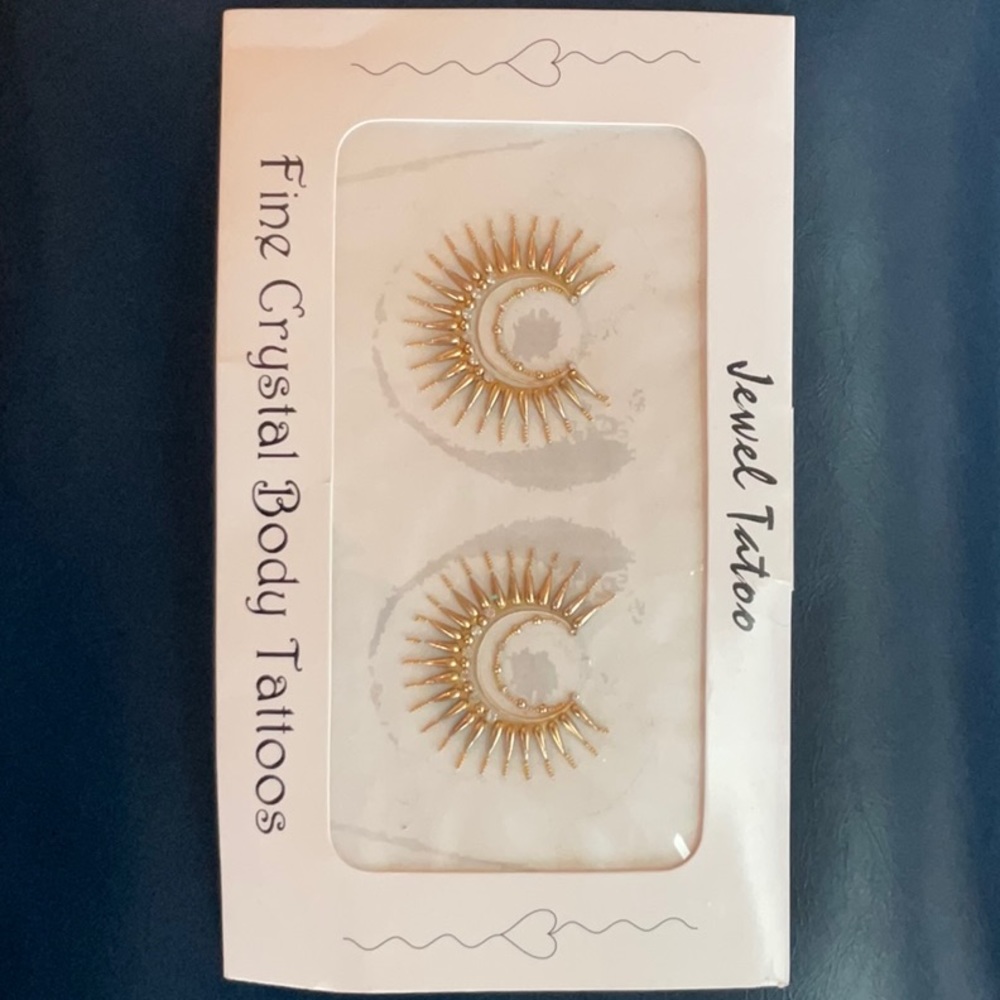NWT ✨Crystal Body Tattoos ✨